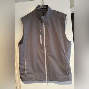 Johnnie-O Men's Gray Vest